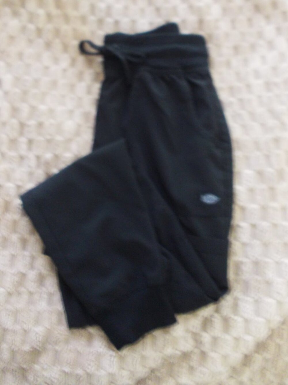 Dickies Crisp Black Scrub Pants XS